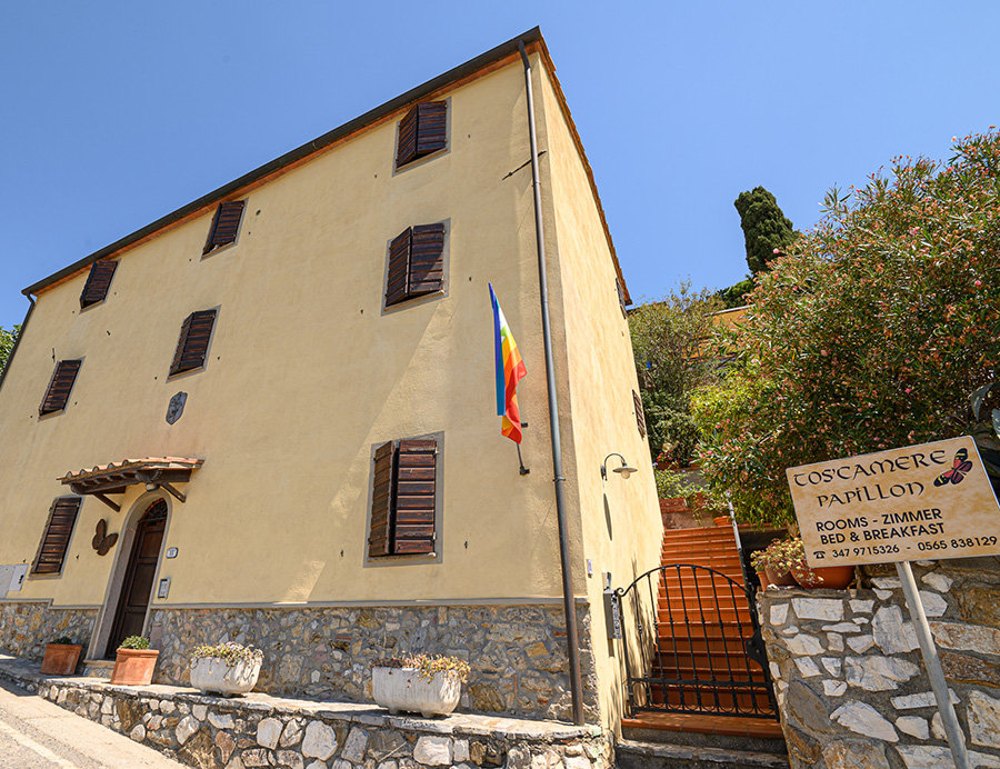 Toscamere Papillon bed and breakfast Campiglia